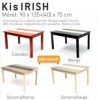kis-irish-asztal-135-os-sonoma-es-barna-4-db-boston-barna-szek