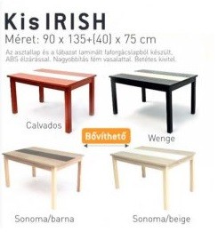 kis-irish-asztal-135-os-sonoma-es-barna-4-db-boston-barna-szek