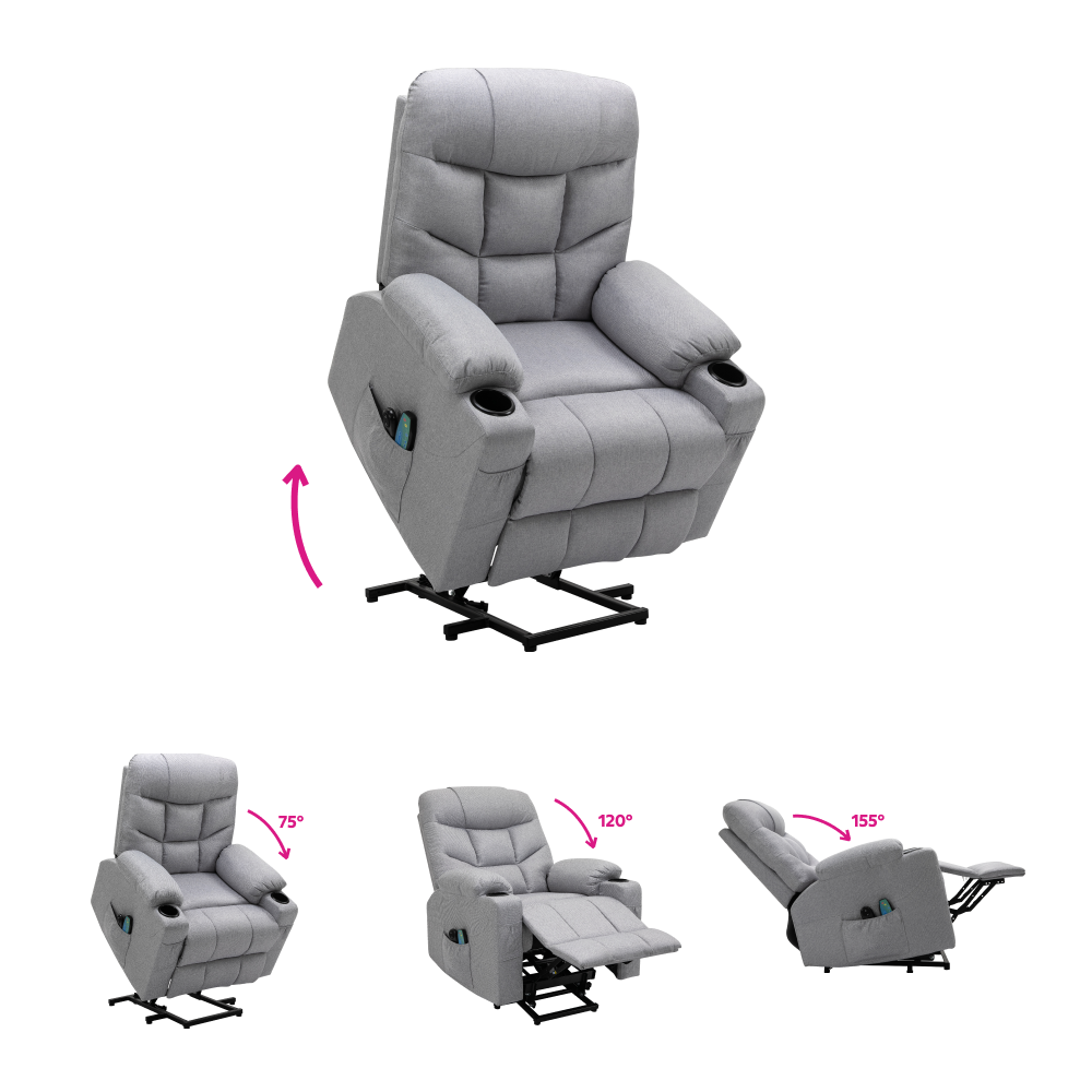 Állítható masszázs fotel, HUDSON