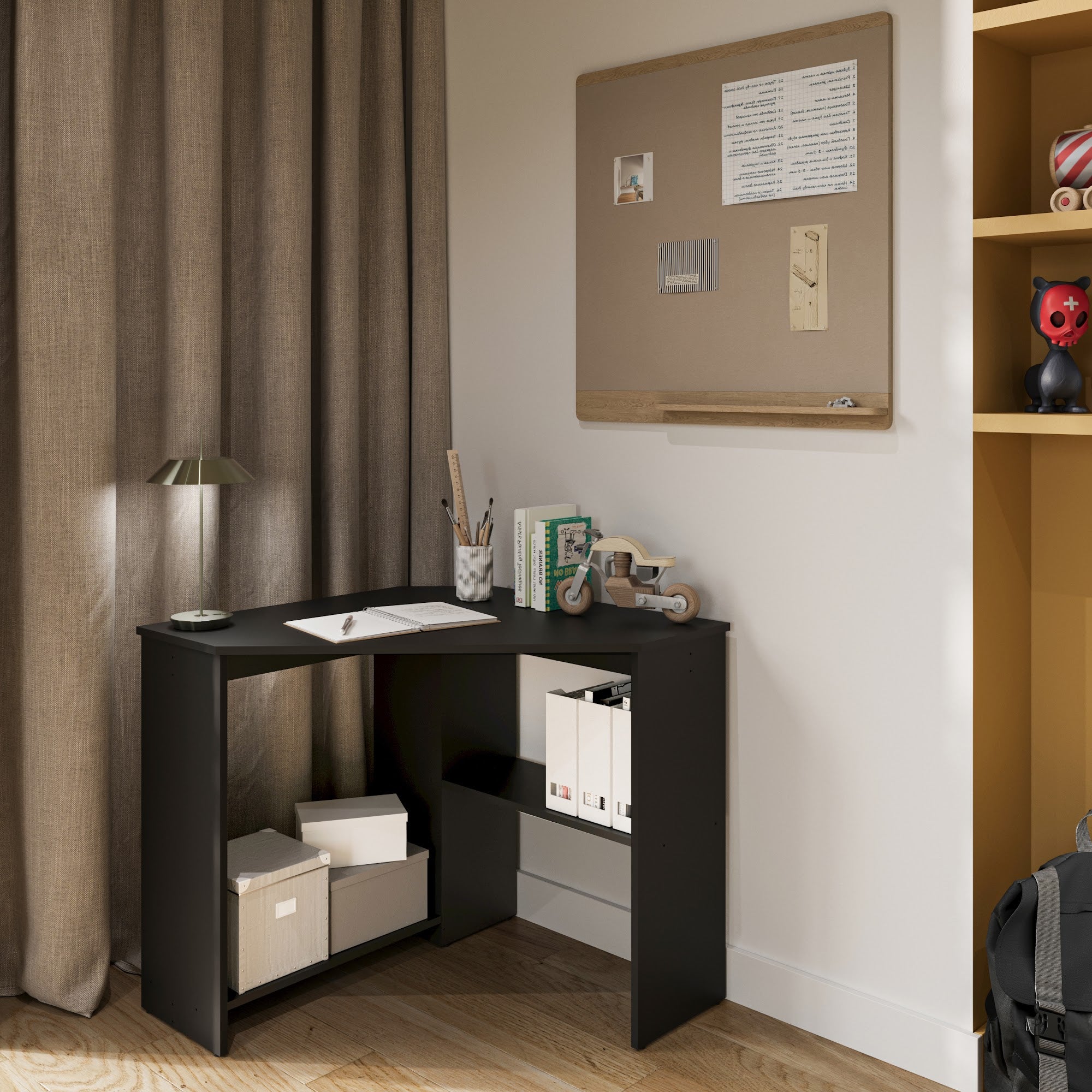 Piana sarok íróasztal 80x80