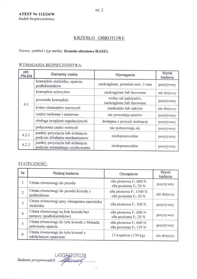 Caroni forgószék