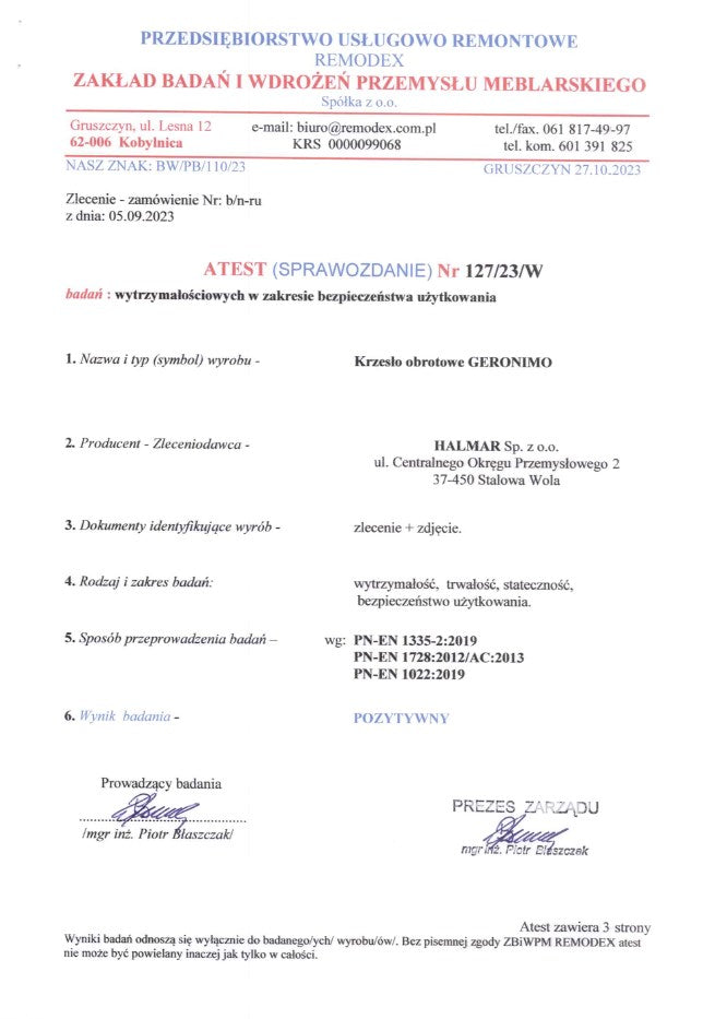 Tarano forgószék