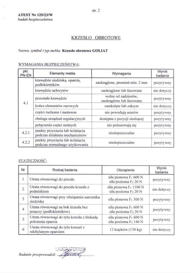 Suvereto forgószék