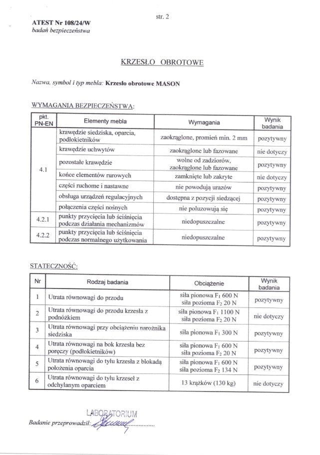 Genola forgószék