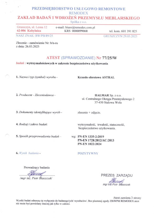 Caprioli forgószék