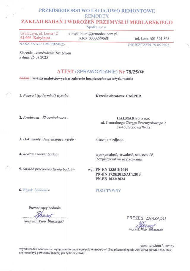 Palata forgószék