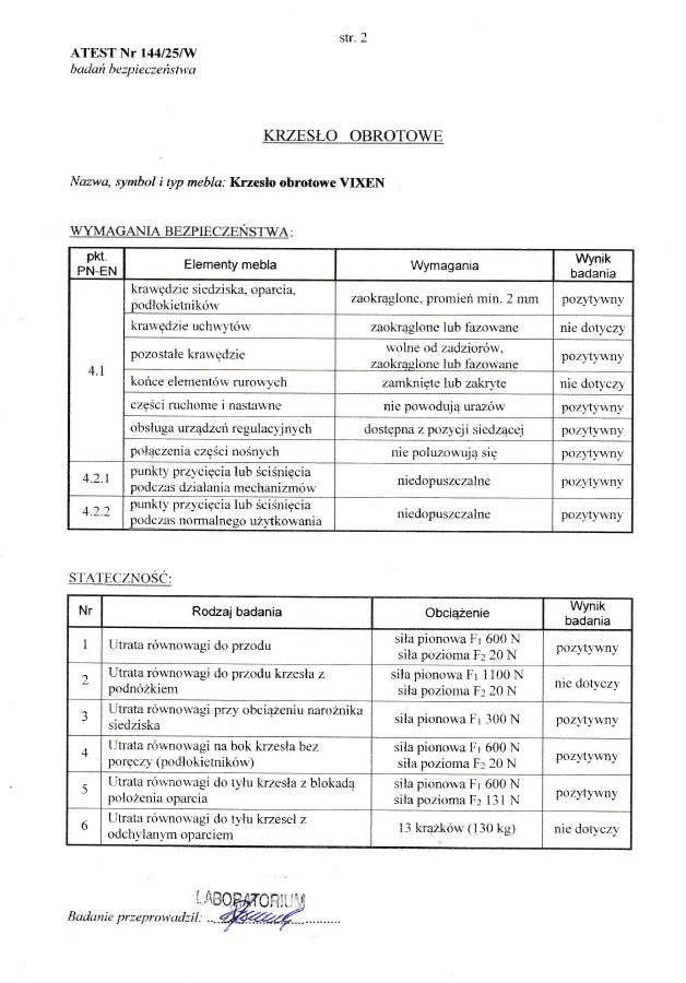 Mitogio forgószék