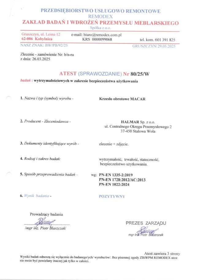 Cerenzia forgószék