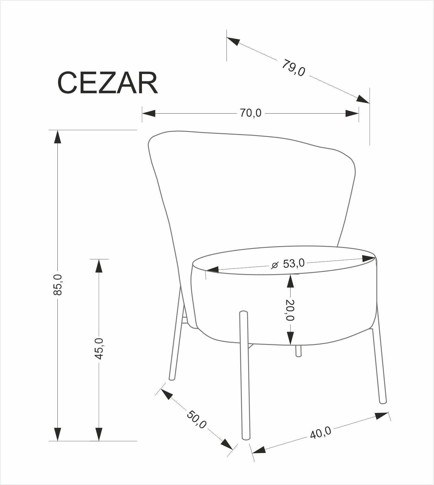 Campiano pihenőfotel