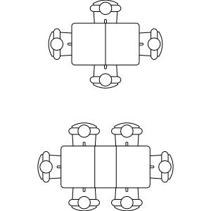 Lali 120 étkezőasztal - Rivoli/Anemon