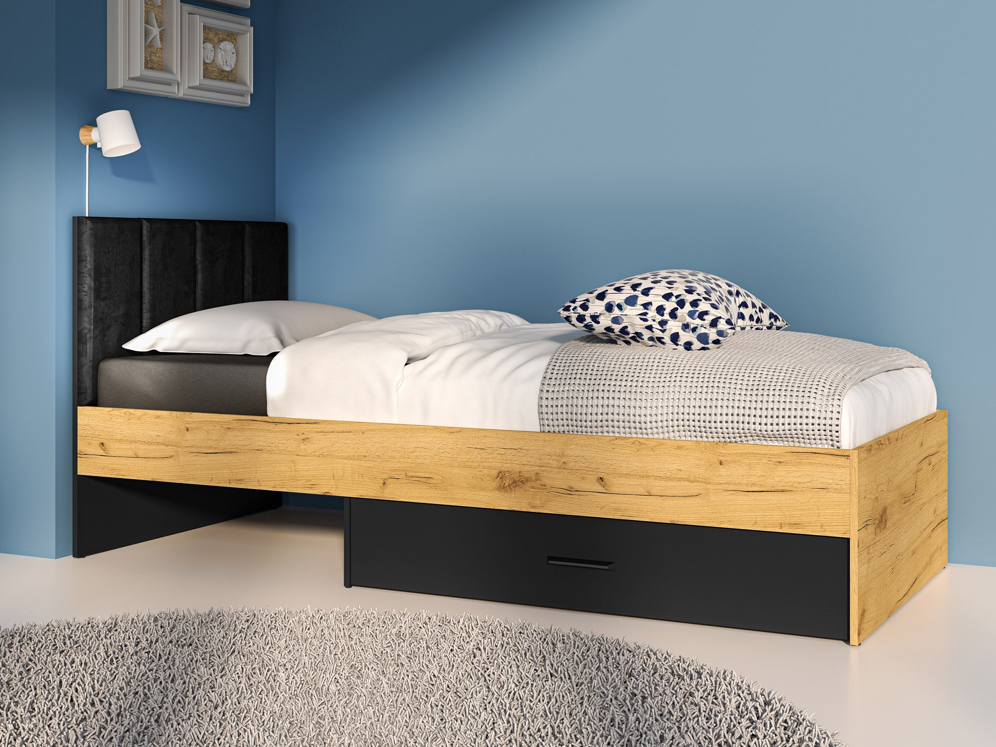 Vallombra ágy craft 93.4x89.2