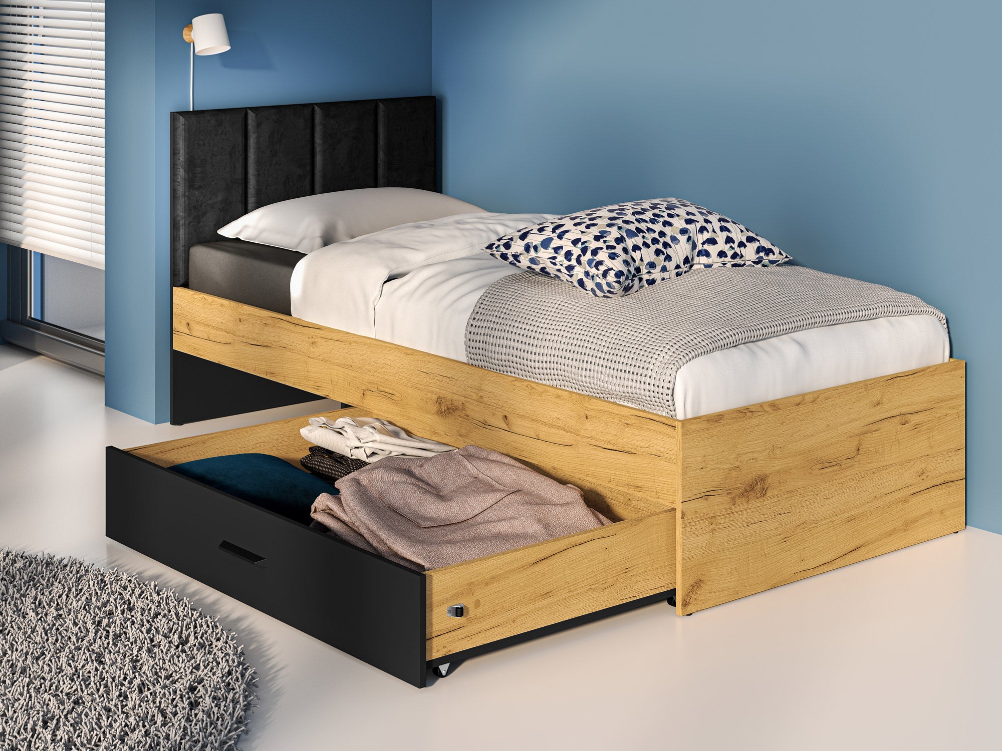 Vallombra ágy craft 93.4x89.2