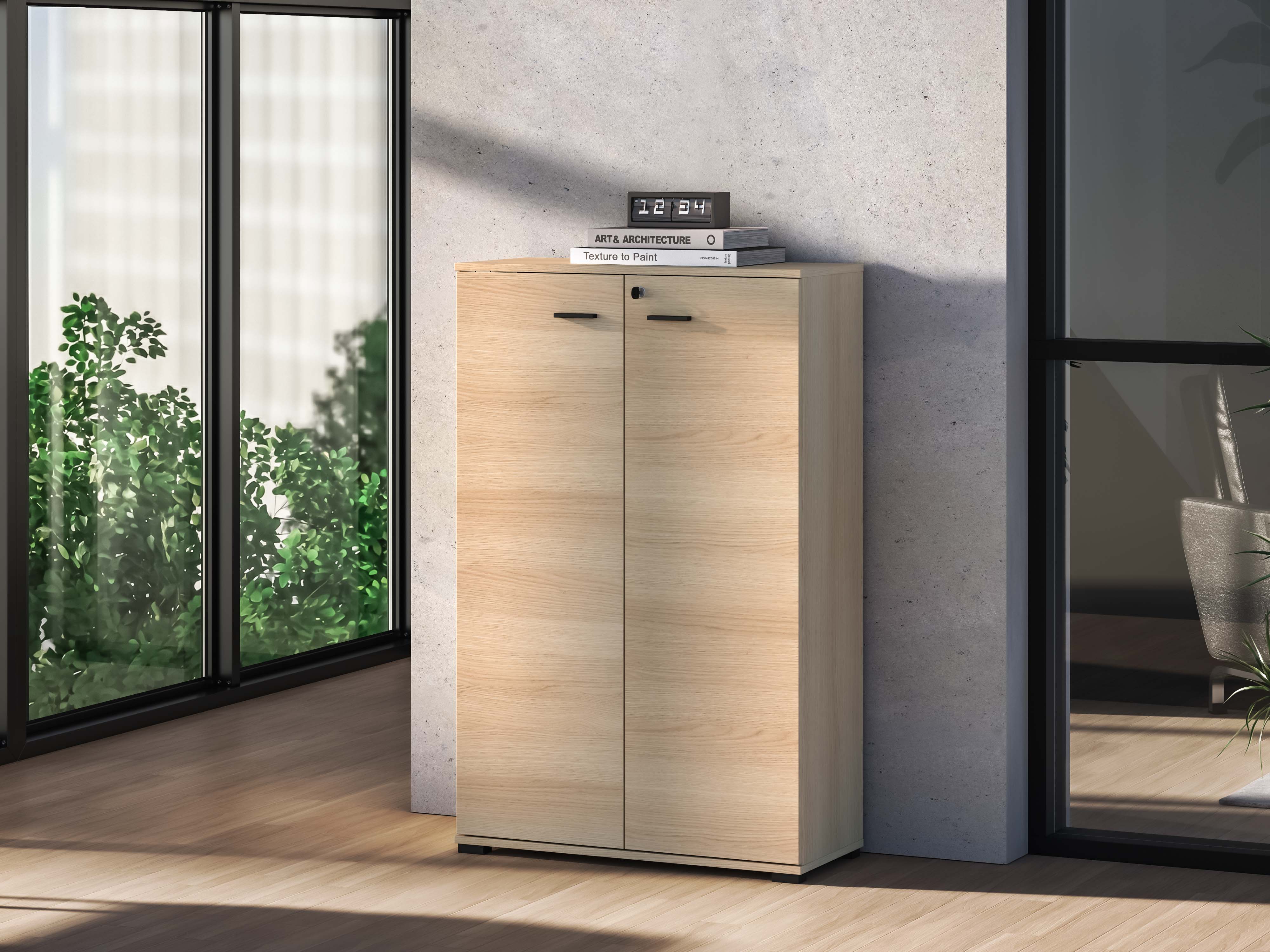 Mirto könyvespolc 79 széles oak 2