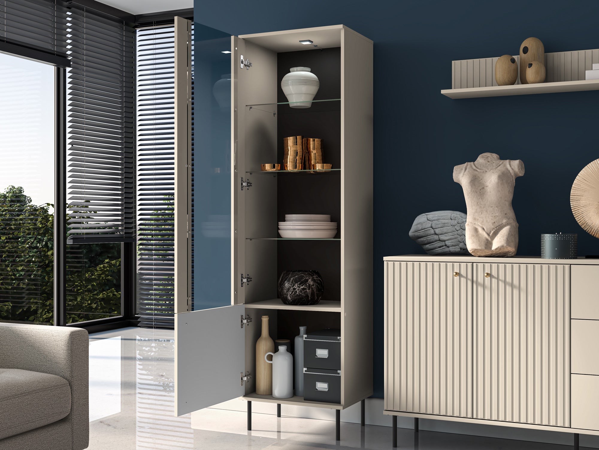 Ibisco vitrin 55 széles