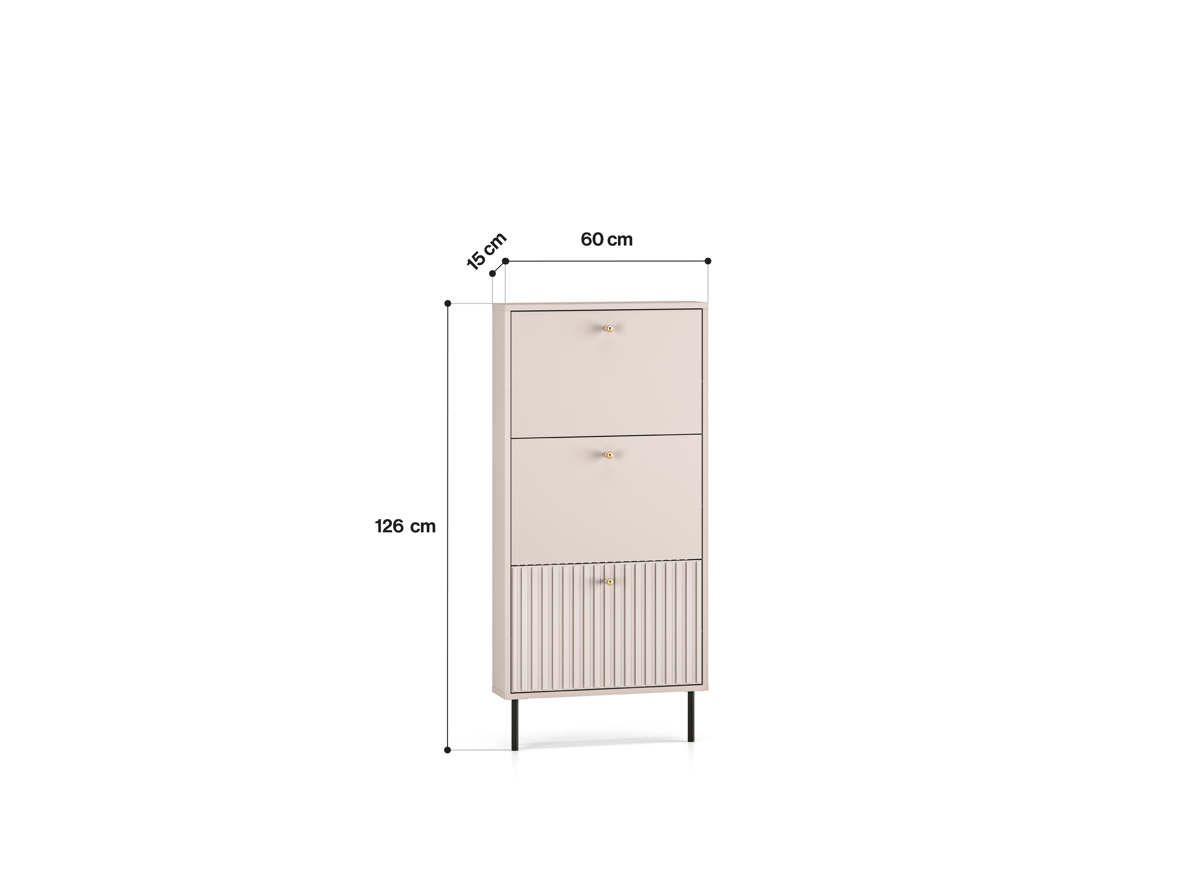 Ibisco szekrény 60x126 cashmere