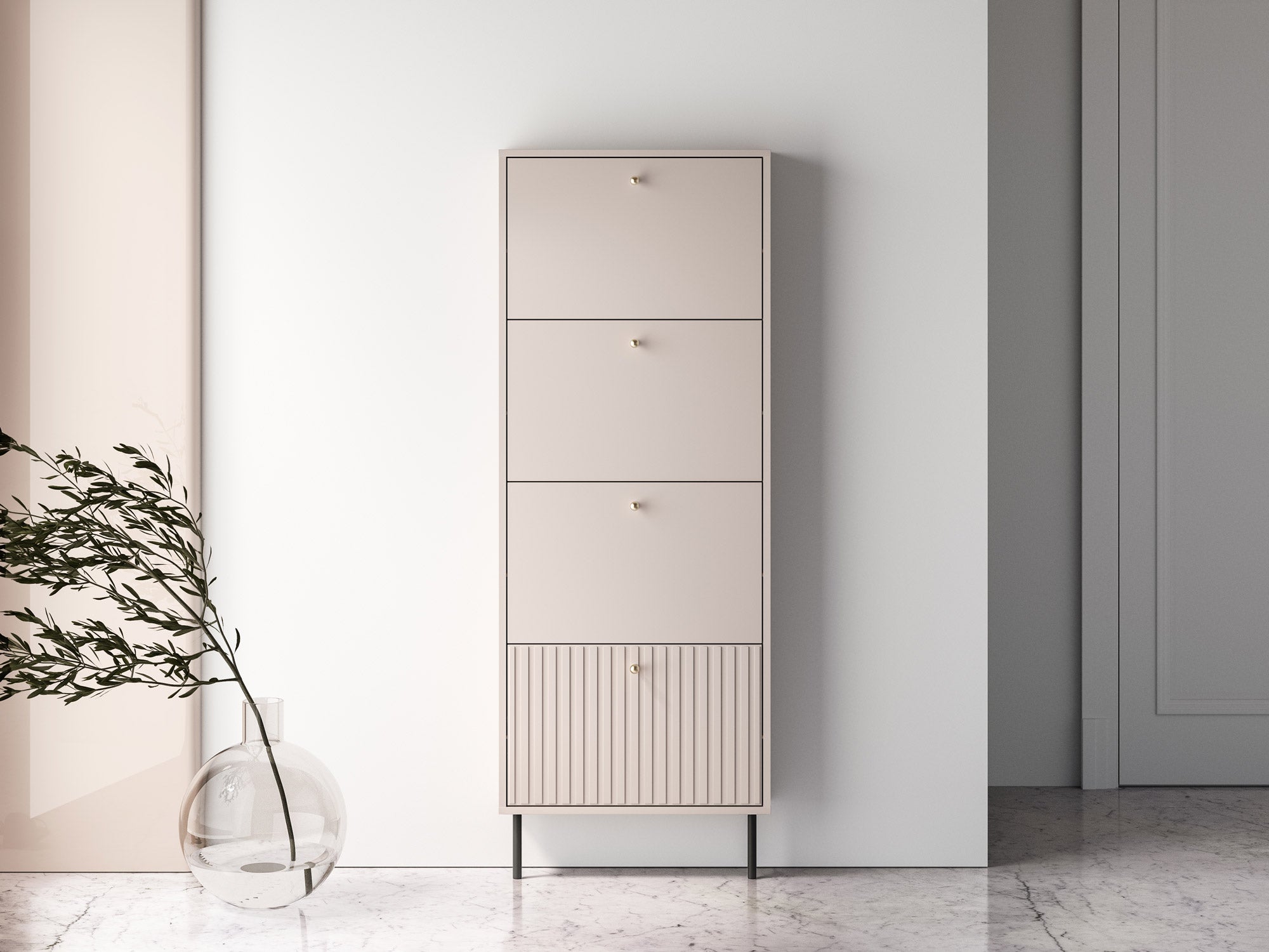 Ibisco szekrény 60x162 cashmere