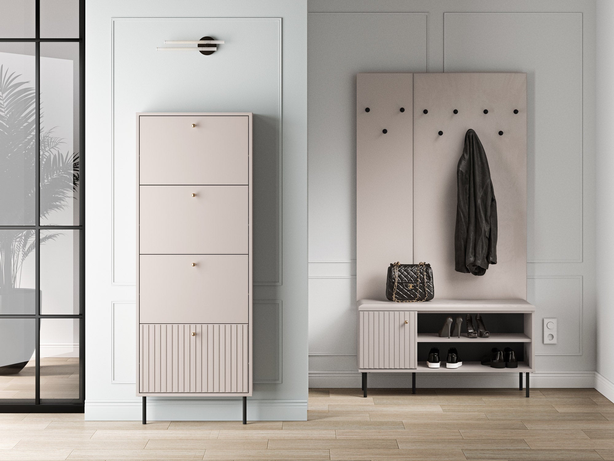 Ibisco szekrény 60x162 cashmere