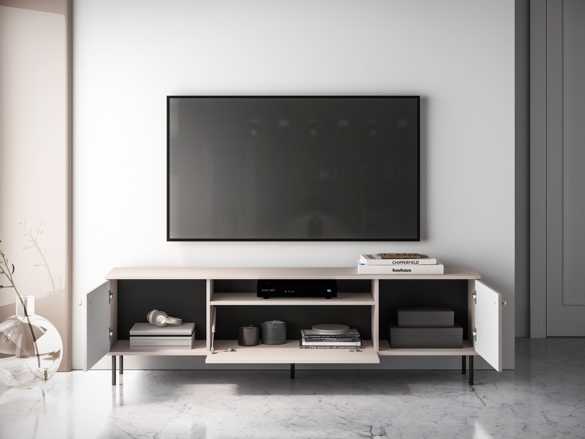 Ibisco TV-szekrény 180x53 cashmere