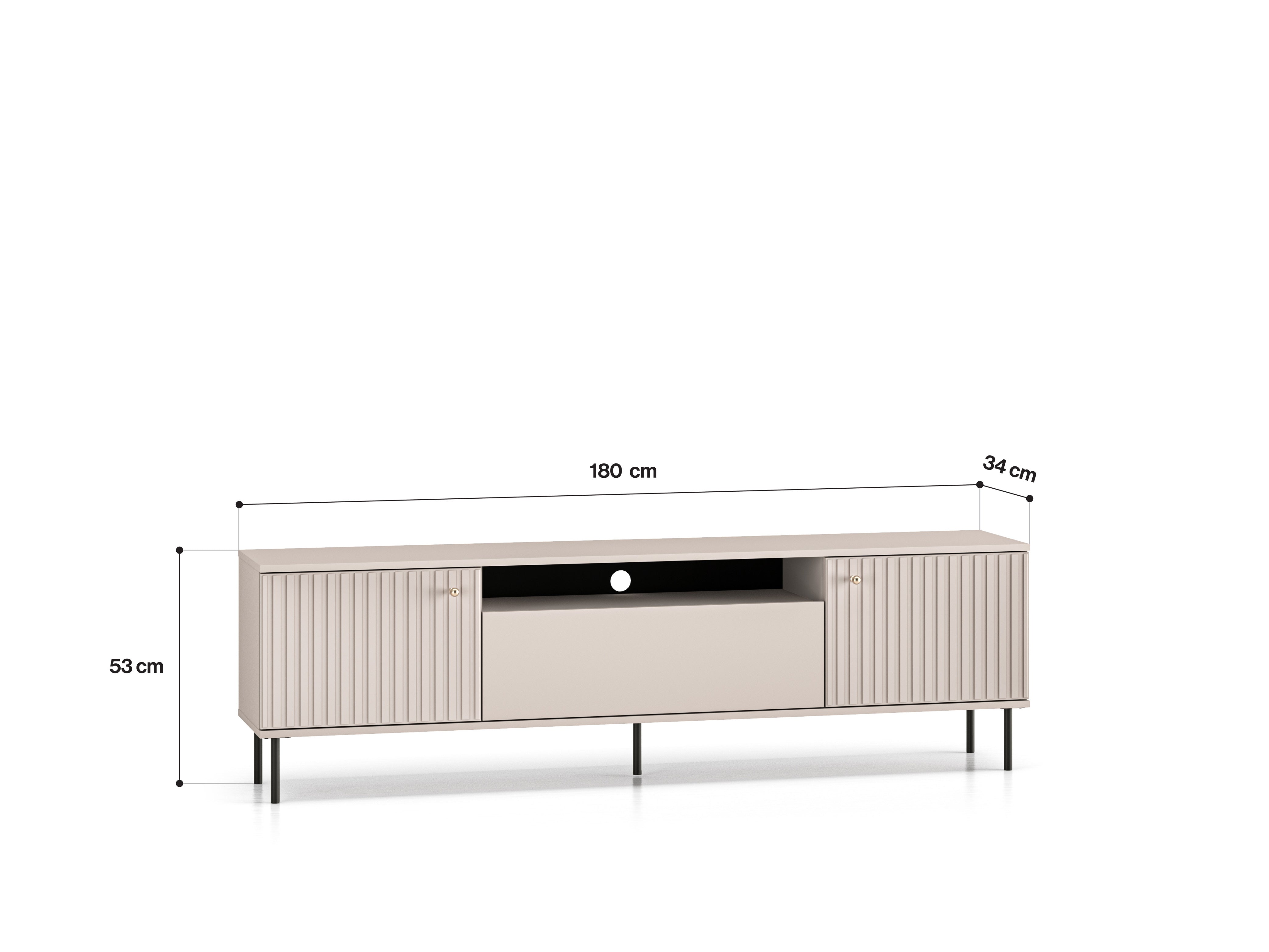 Ibisco TV-szekrény 180x53 cashmere