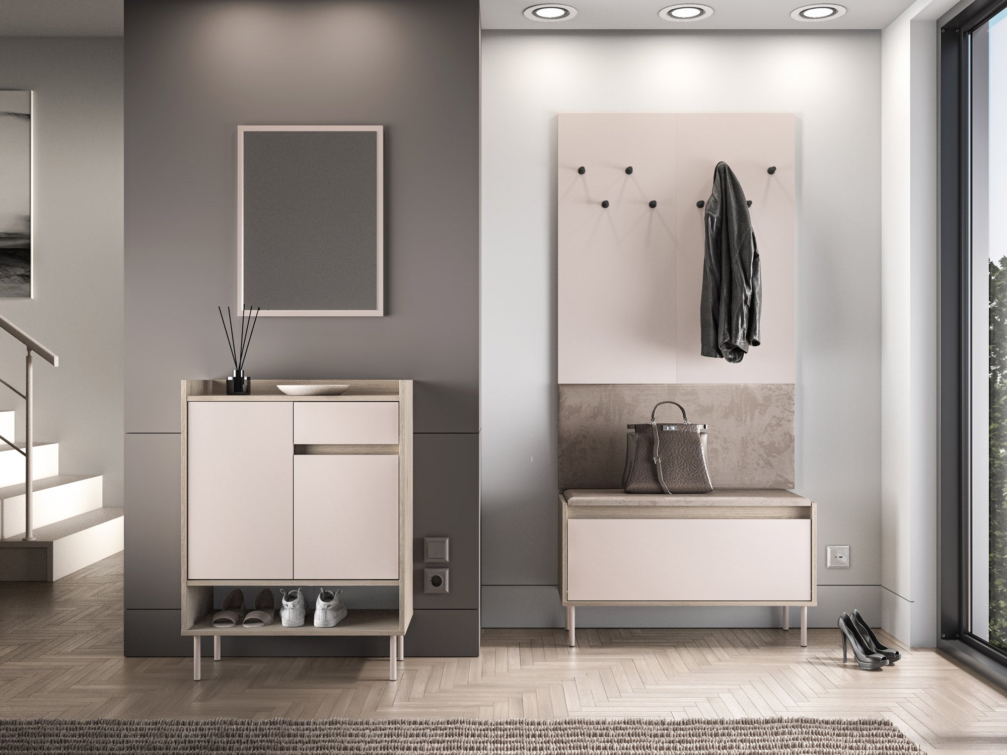 Zefira szekrény 70x95 oak