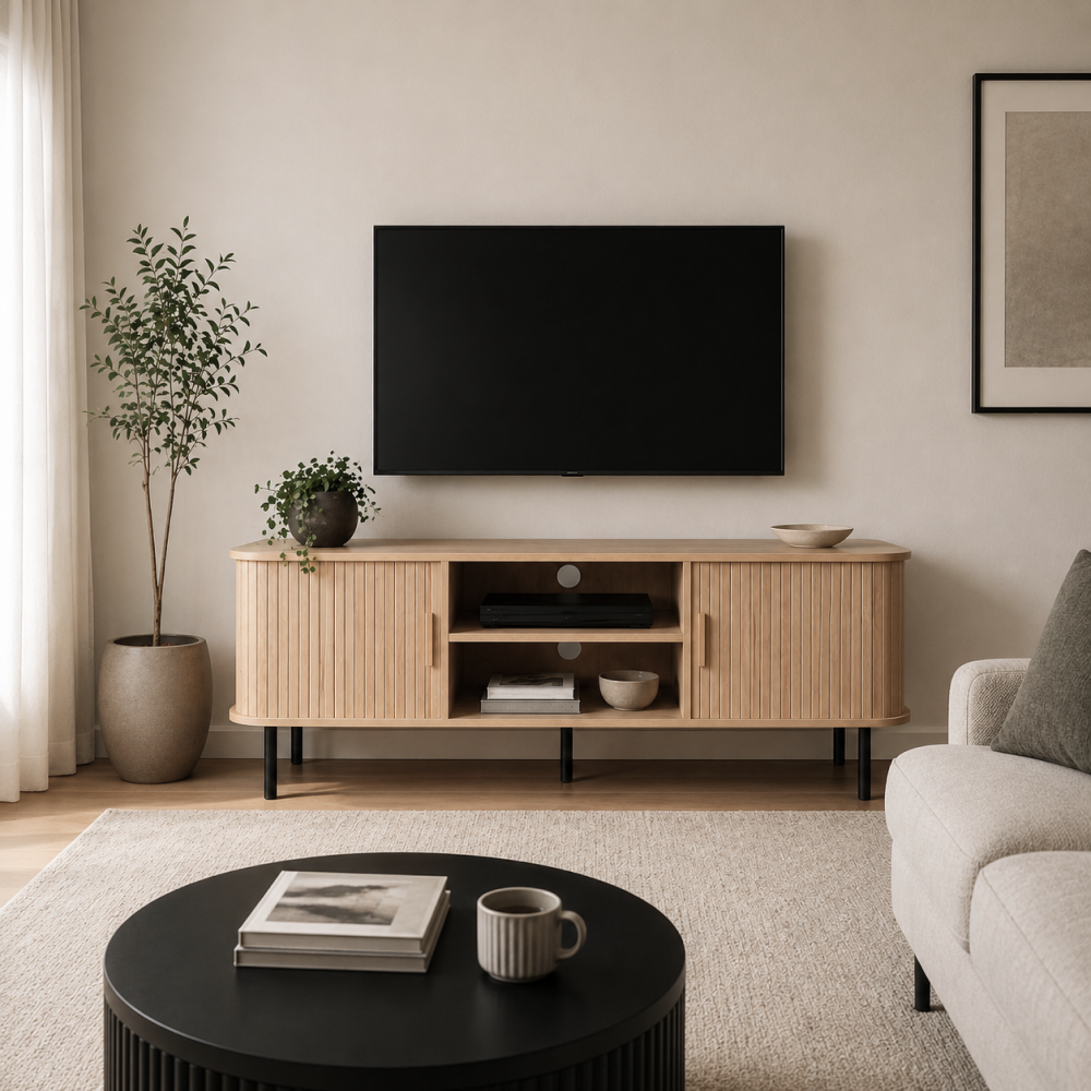TV-asztal, tölgy, ARIANE