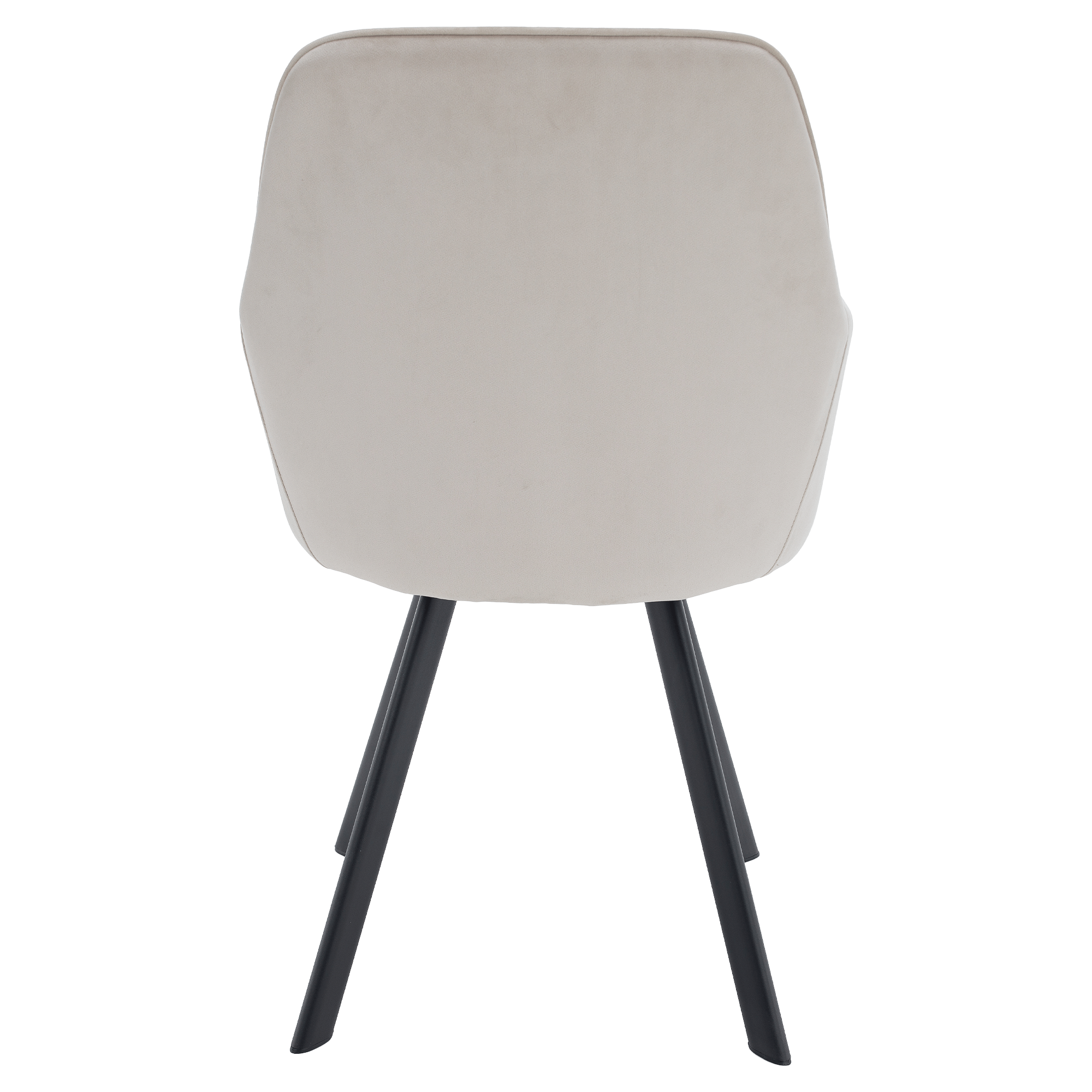 Design fotel, bézses szürke Velvet szövet, AURIL