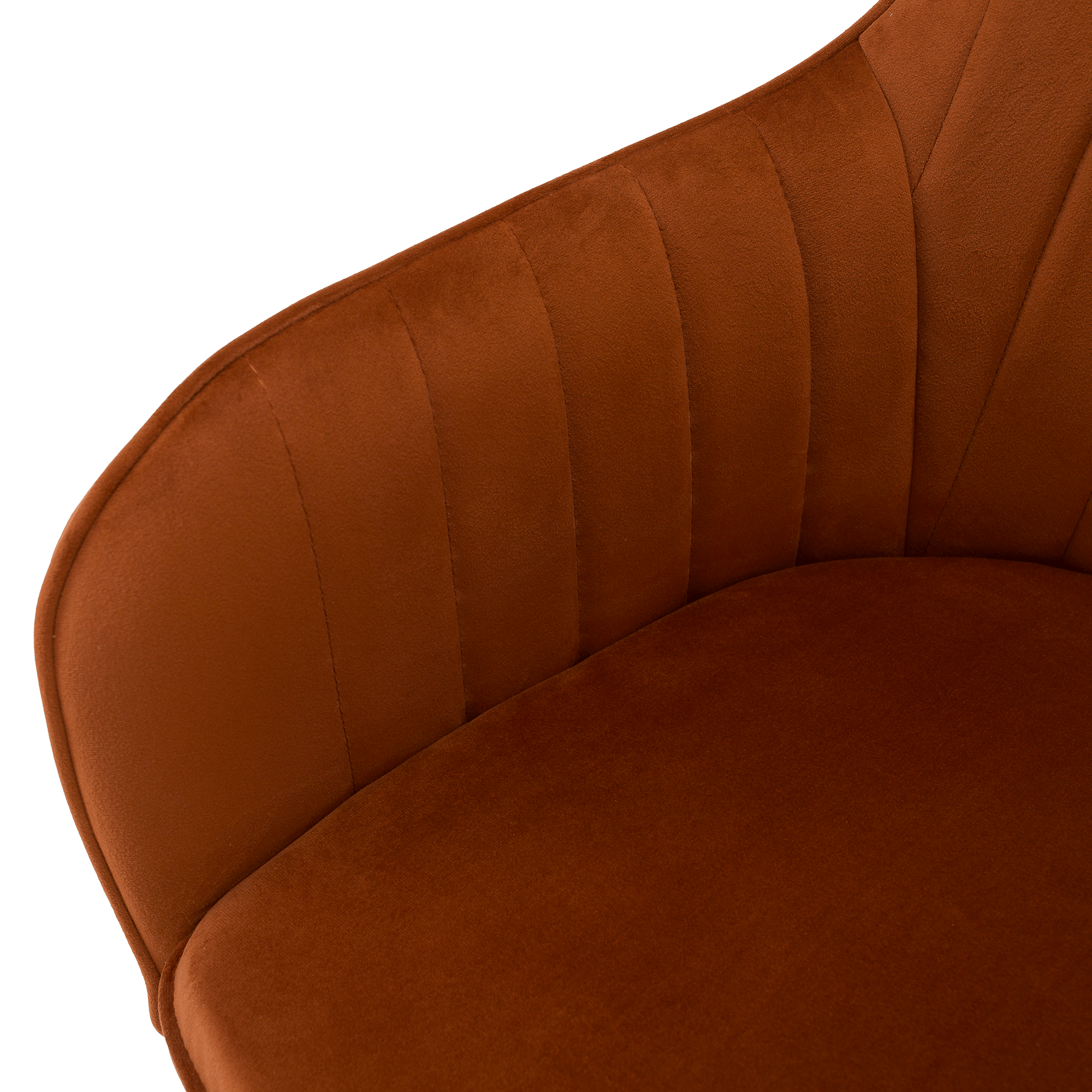 Design fotel, bézses szürke Velvet szövet, AURIL