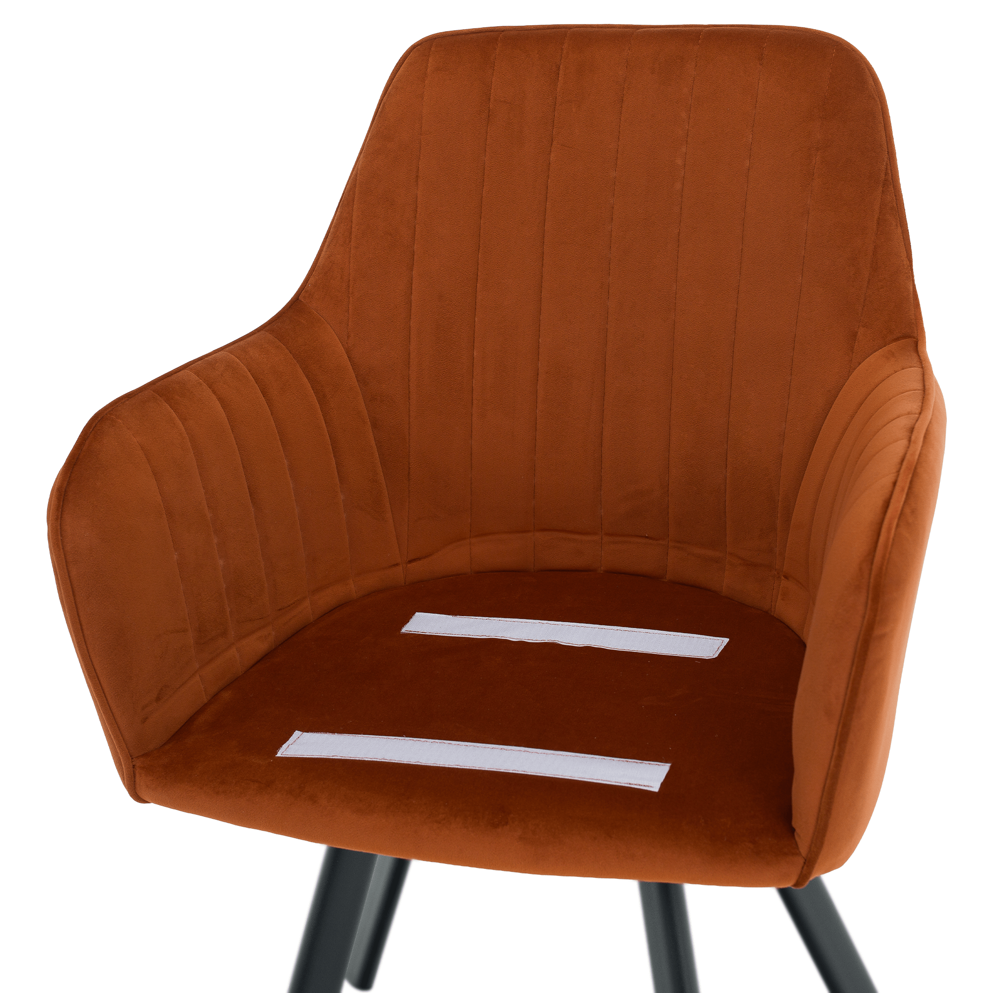 Design fotel, bézses szürke Velvet szövet, AURIL
