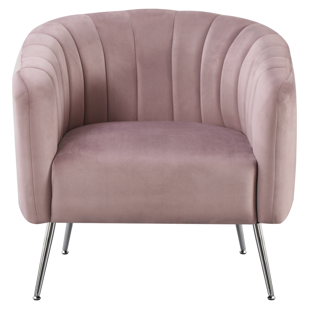 Design fotel, bézs Velvet szövet/gold króm-arany, BAGY