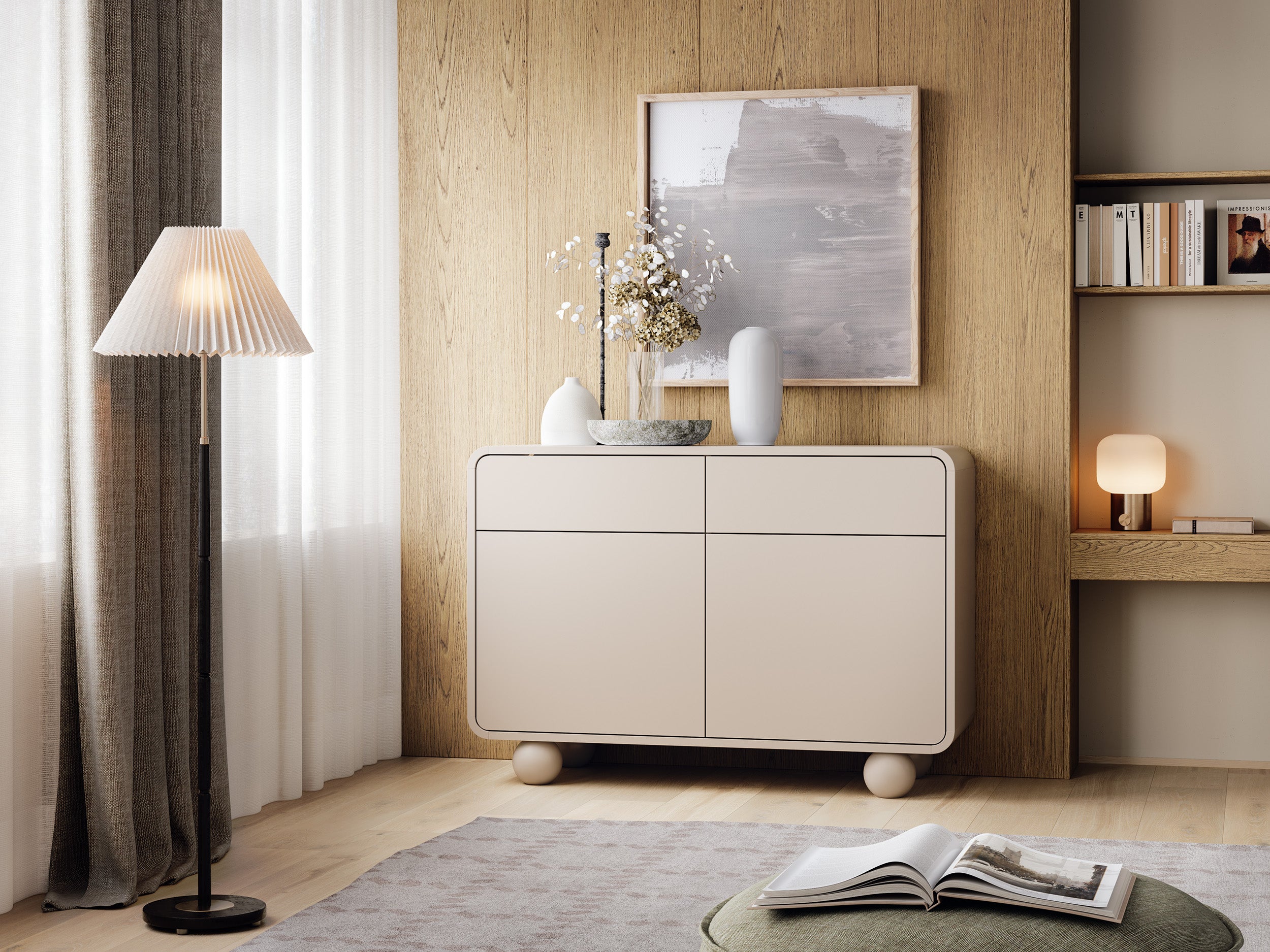 Quadro komód 108 széles