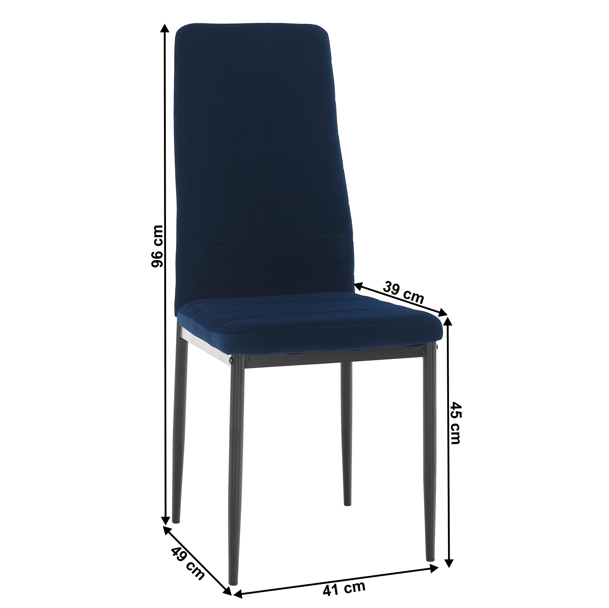 Szék, bézs Dulux Velvet szövet/fekete fém, COLETA NOVA
