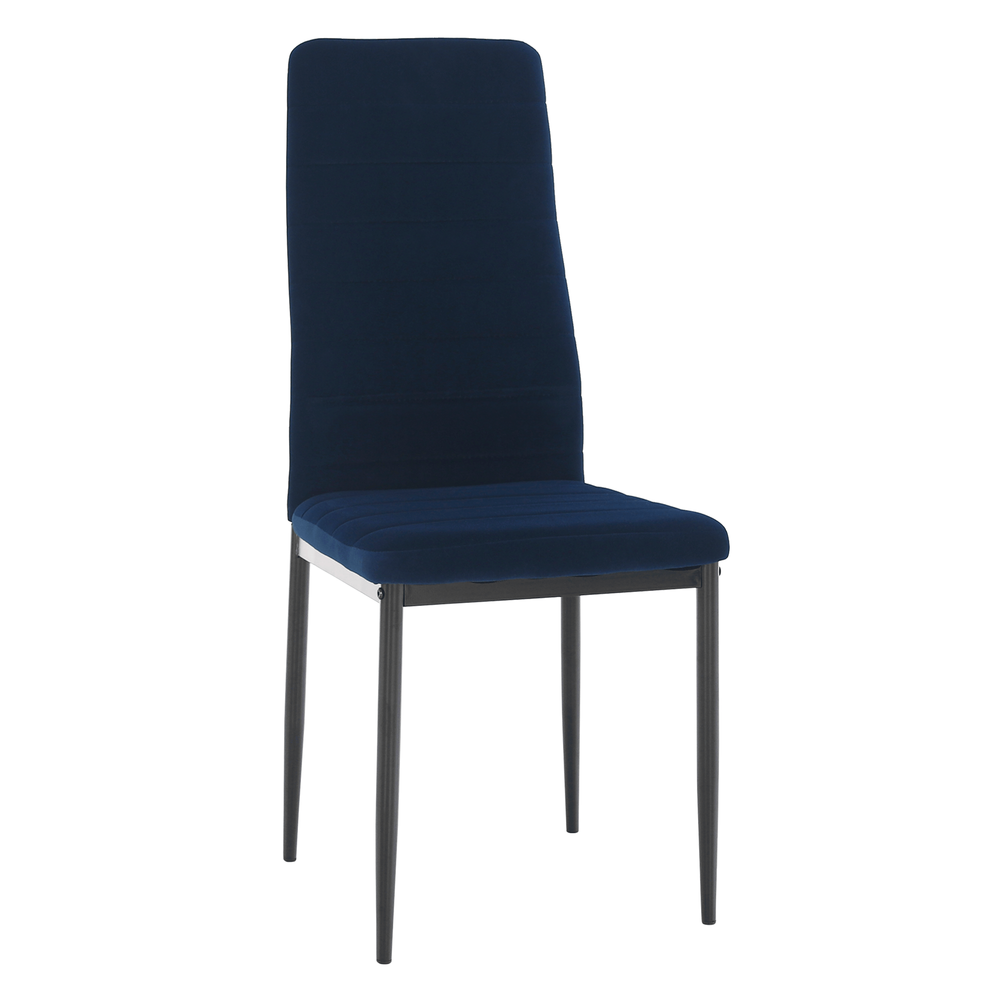Szék, bézs Dulux Velvet szövet/fekete fém, COLETA NOVA