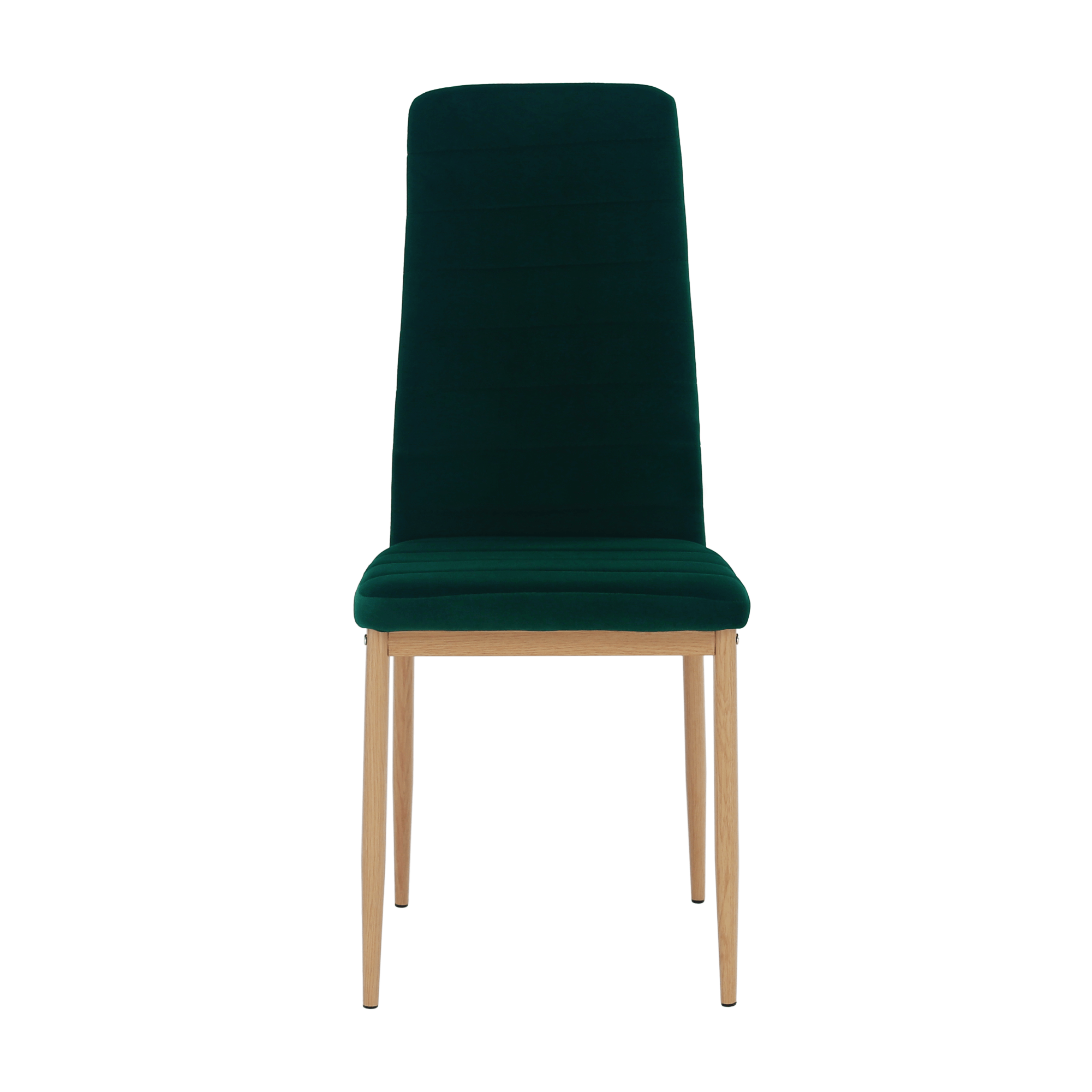 Szék, bézs Dulux Velvet szövet/fekete fém, COLETA NOVA
