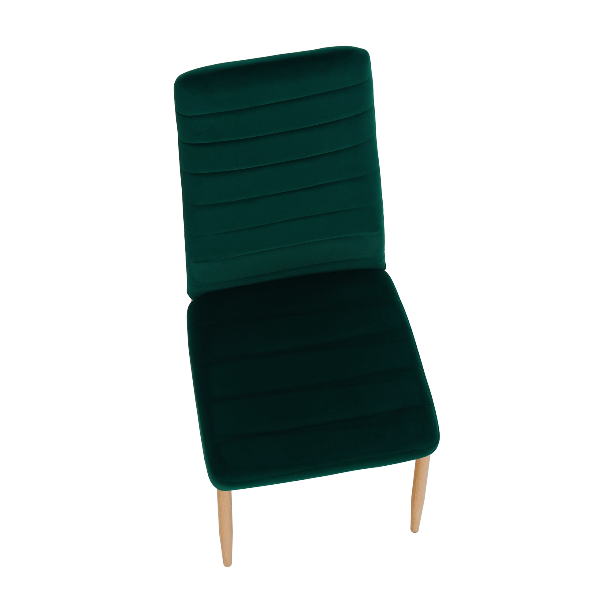 Szék, bézs Dulux Velvet szövet/fekete fém, COLETA NOVA