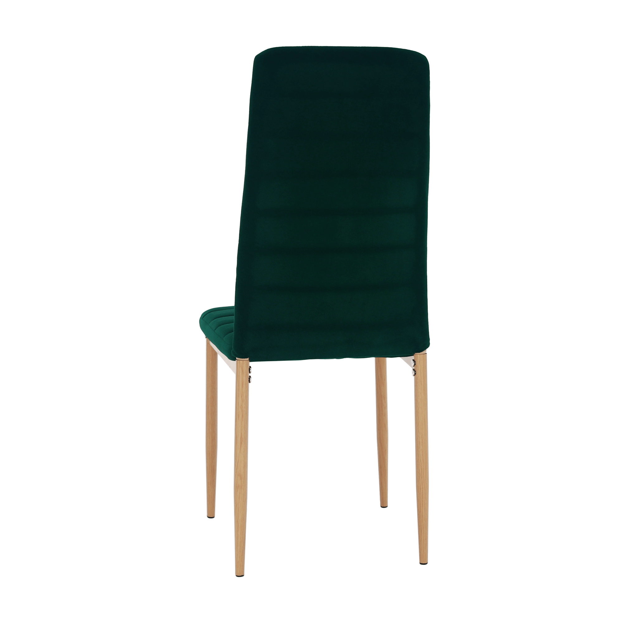 Szék, bézs Dulux Velvet szövet/fekete fém, COLETA NOVA