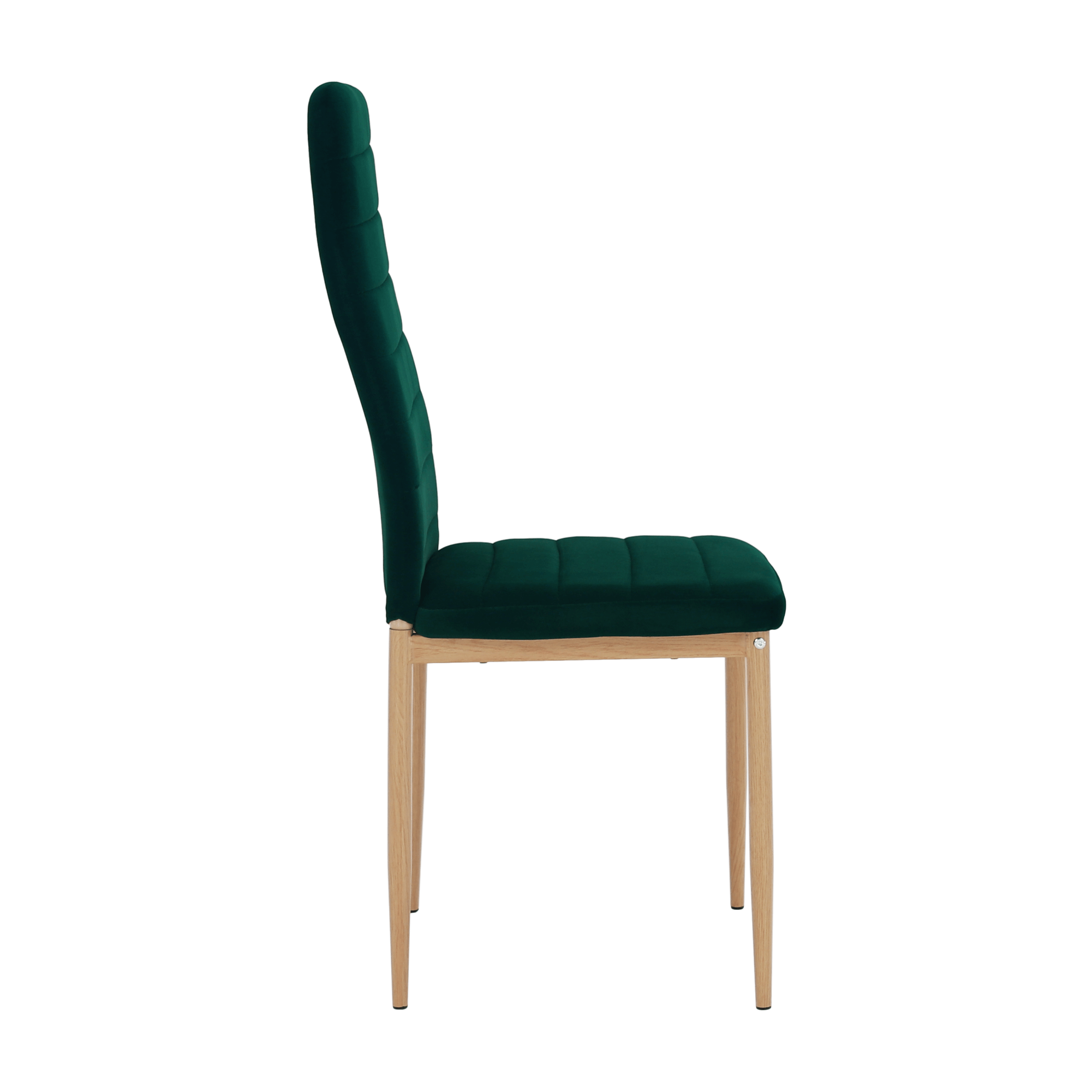 Szék, bézs Dulux Velvet szövet/fekete fém, COLETA NOVA