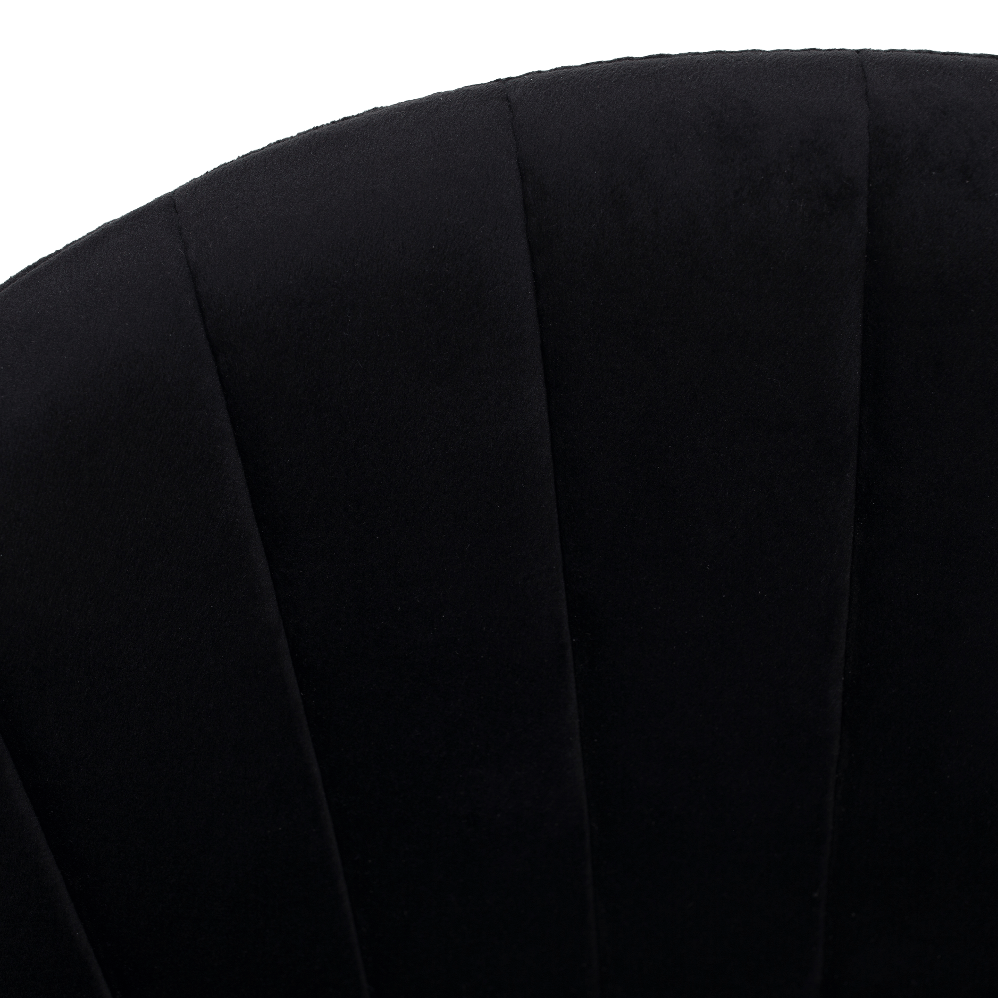 Design étkezőszék, fekete Velvet szövet/gold króm arany, DASMIN TYP 1