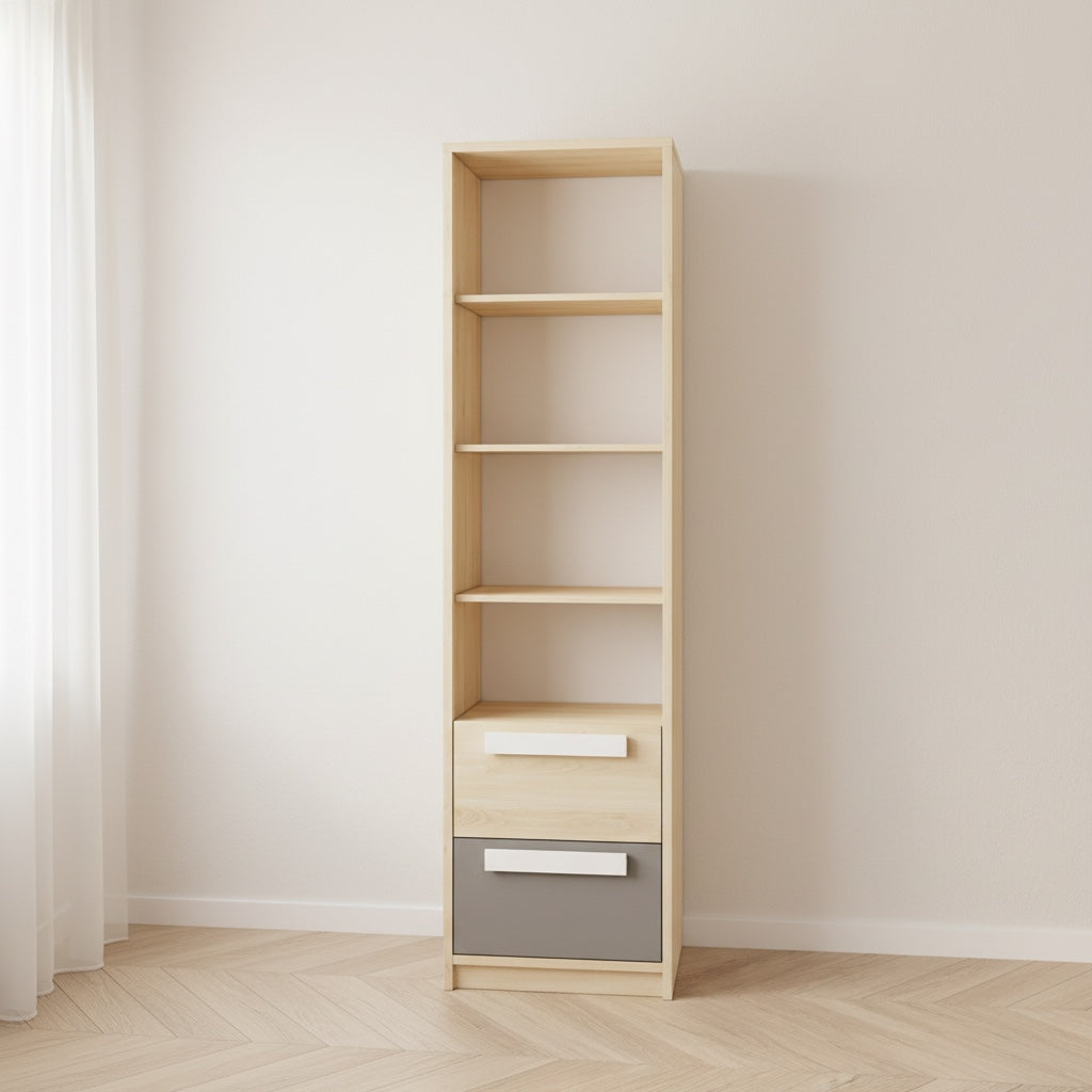 Dolcetta könyvespolc 55 széles white 2