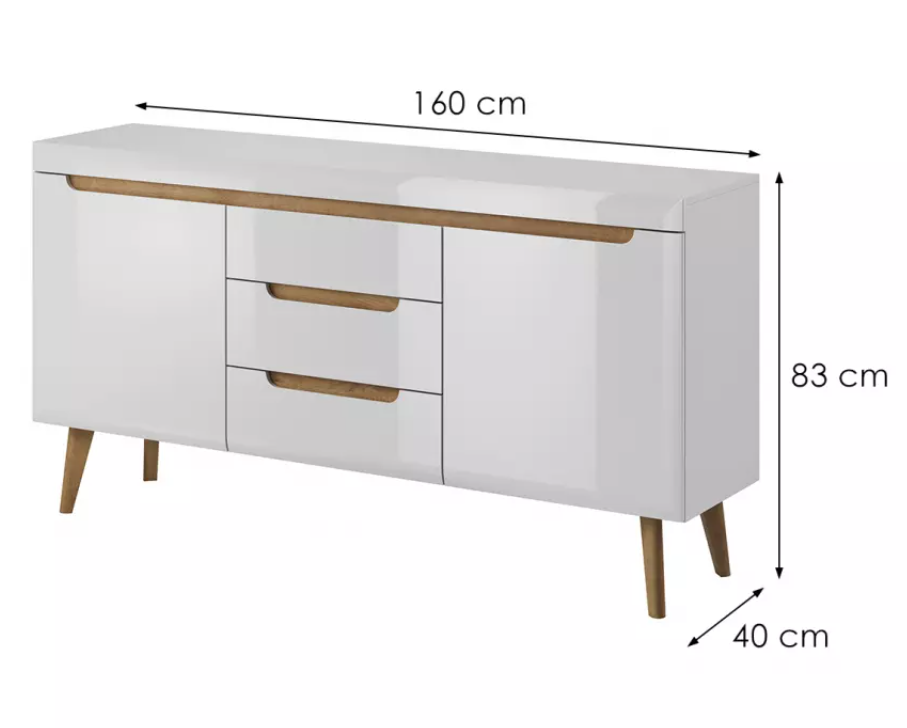 Lauretta komód 107x83