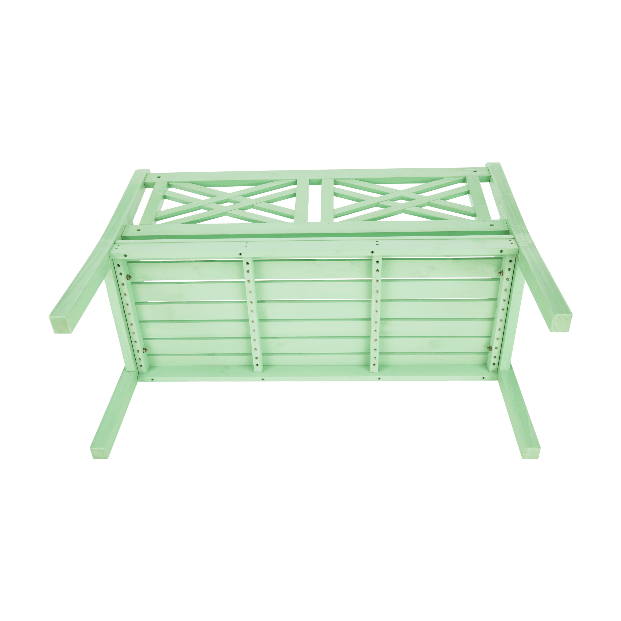 Fából készült kerti pad, neo mint, 124 cm, FABLA