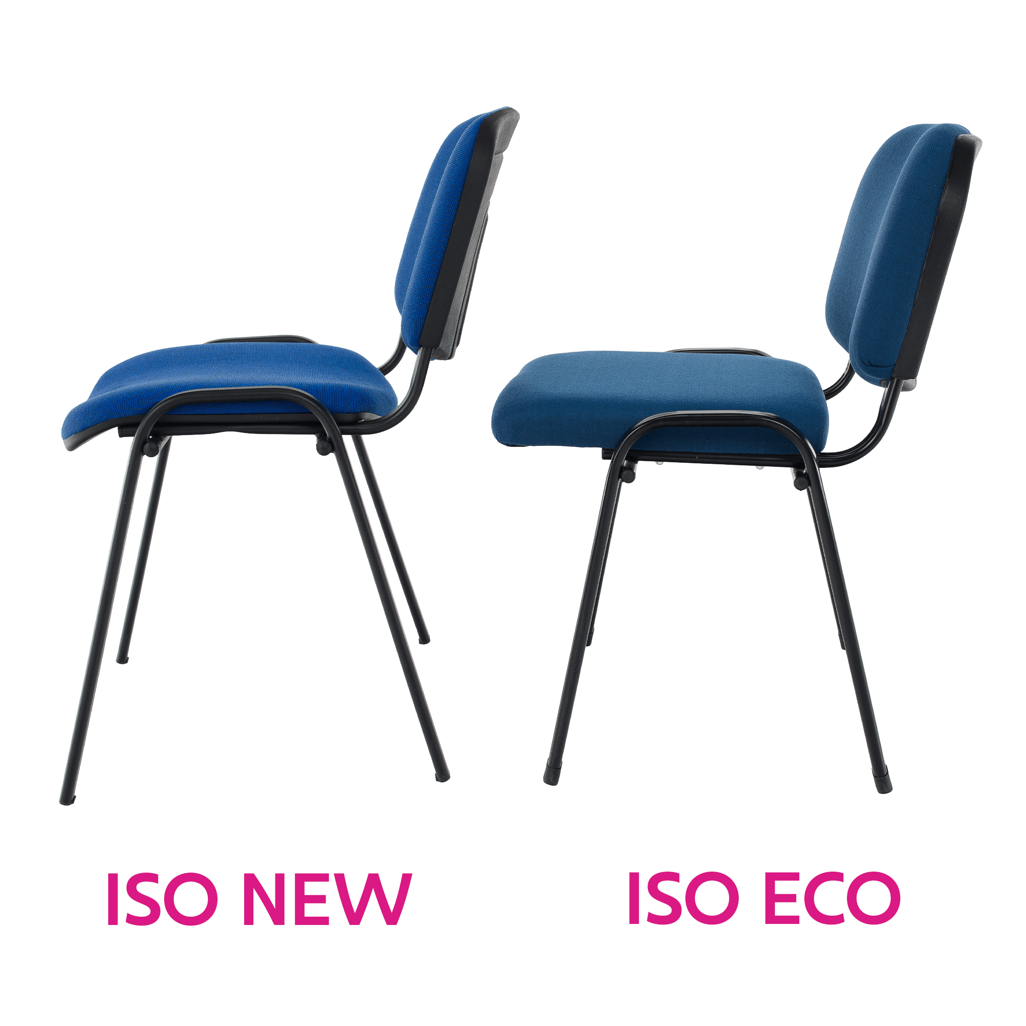 Irodai szék, szürke, ISO ECO