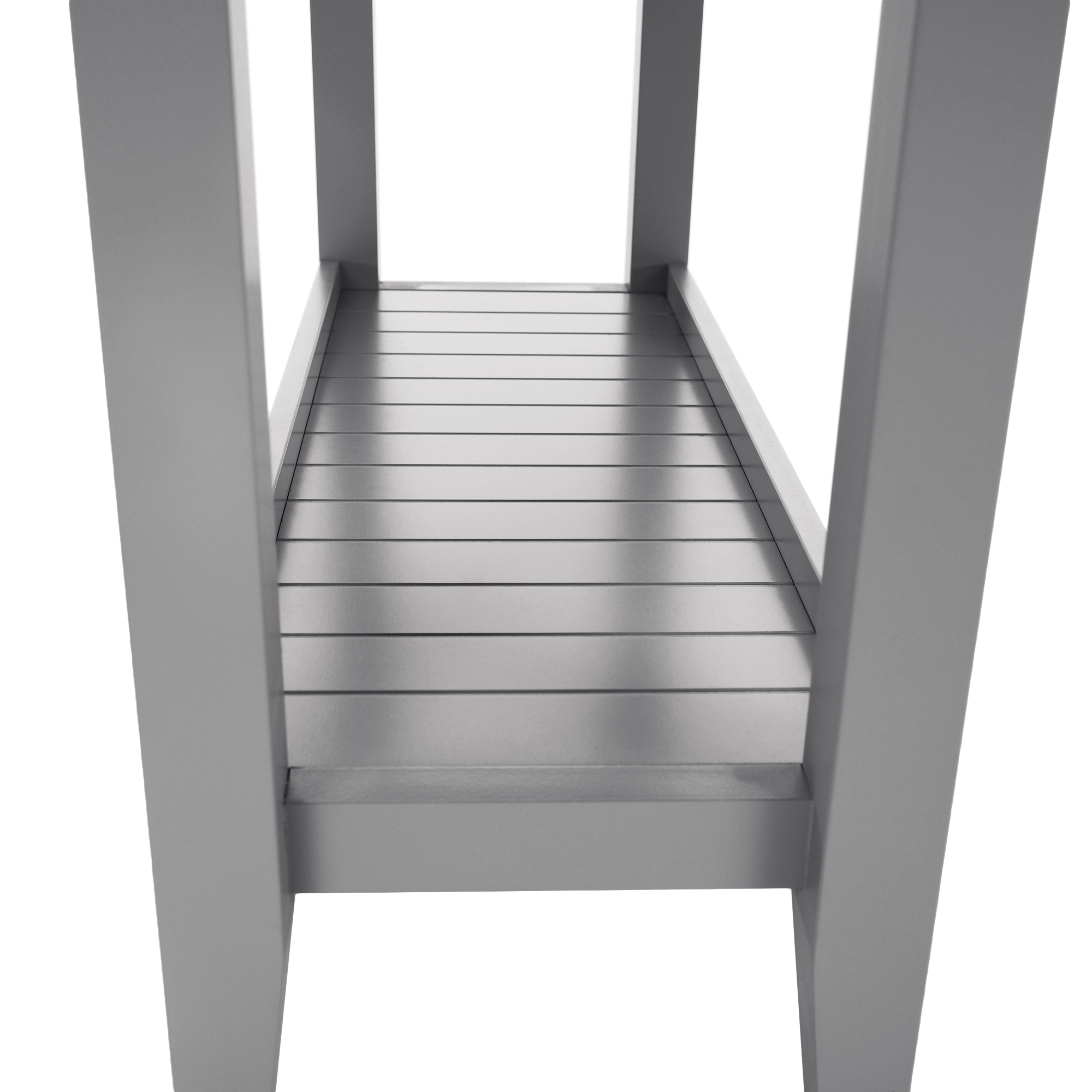 Konzolasztal, szürke/világos dió, JEREVAN