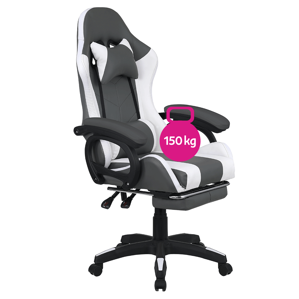 Irodai/gamer szék RGB LED világítással, JOVELA