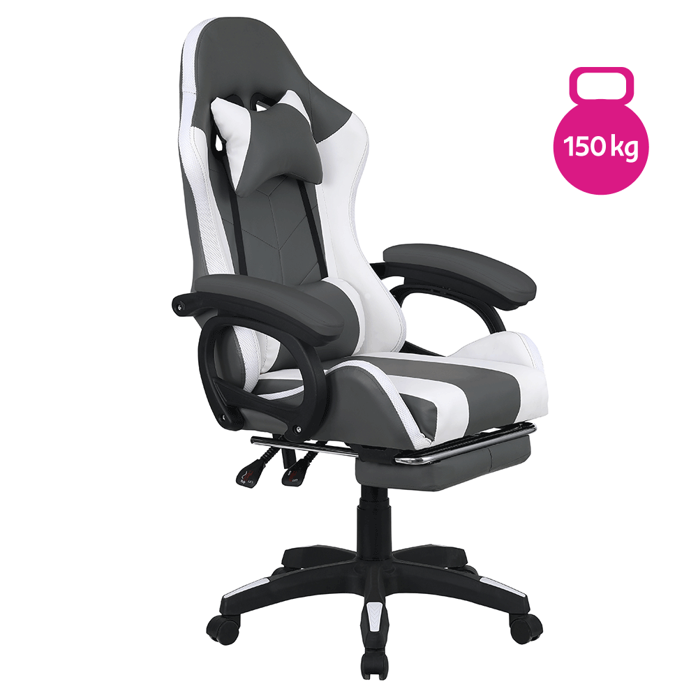 Irodai/gamer szék RGB LED világítással, JOVELA