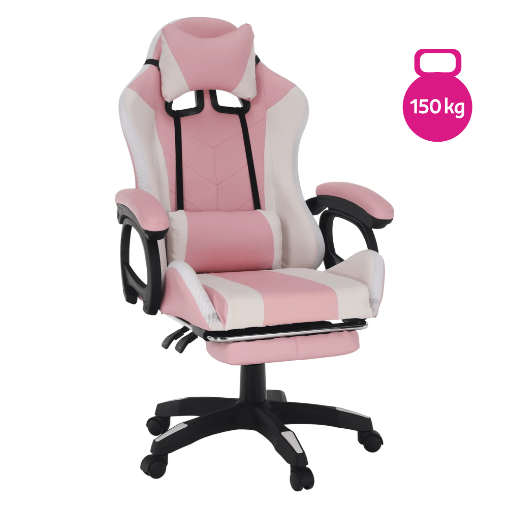 Irodai/gamer szék RGB LED világítással, JOVELA