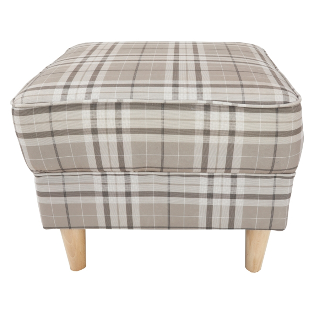 füles fotel puffal, szövet patchwork N1, ASTRID
