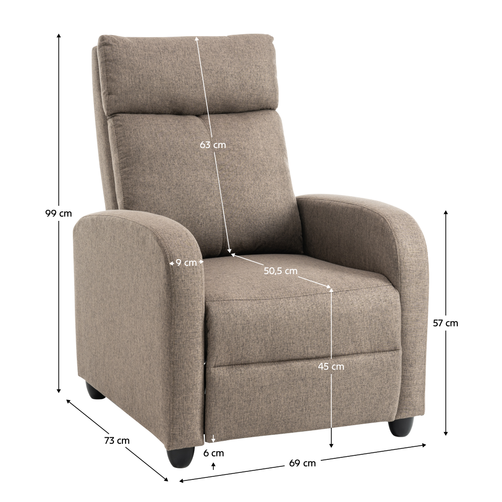 Relaxációs fotel, KRESO NEW
