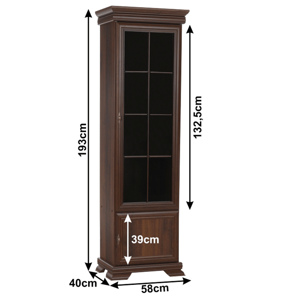 vitrines szekrény, samoa king, KORA KRW1