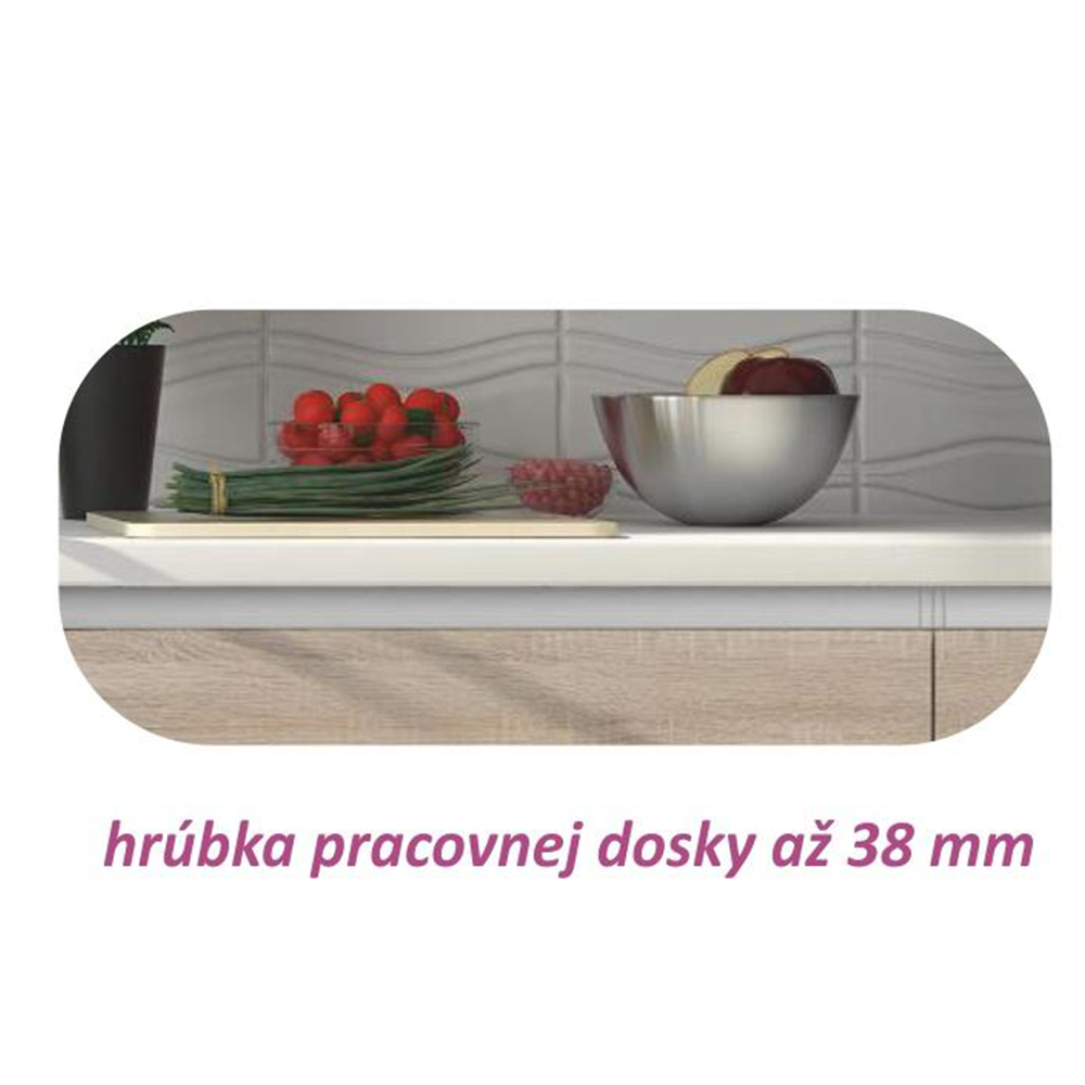 Alsószekrény, tölgy sonoma, LINE