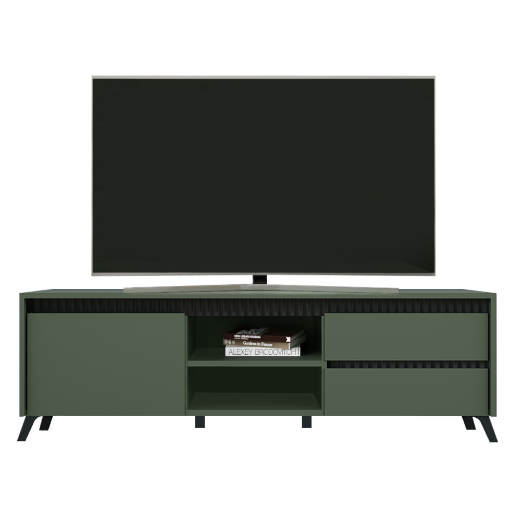 TV-asztal, kasmír/sonoma tölgy, LONGY RTV1K2So